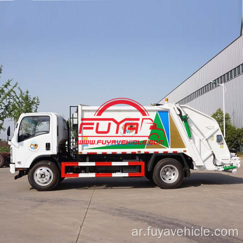 شاحنة ضغط القمامة ISUZU 8CBM